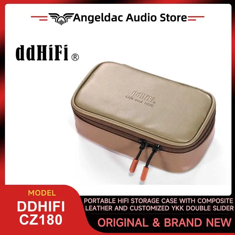 DDHiFi CZ180 портативное Hi-Fi устройство для хранения фотографий из композитной кожи и индивидуальная молния YKK с двойным слайдером (цвет кофейных зерен)
DDHiFi CZ180 портативное Hi-Fi устройство для хранения фотографий из композитной кожи и индивидуальная молния YKK с двойным слайдером (цвет кофейных зерен)