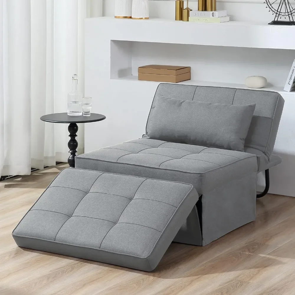 Sofa Bed,4 in 1 Multi Function Folding Ottoman Sleeper Bed,Modern Convertible Chair Adjustable Backrest Couch for Living Room
Sofa Bed,4 in 1 Multi Function Folding Ottoman Sleeper Bed,Modern Convertible Chair Adjustable Backrest Couch for Living Room