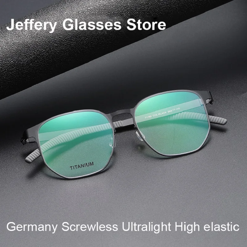 Germany Pure Titanium Glasses Frame For Men Women Big Frame Polygon Ultralight Myopia Prescription Eyewear Antislip Eyeglasses
Germany Pure Titanium Glasses Frame For Men Women Big Frame Polygon Ultralight Myopia Prescription Eyewear Antislip Eyeglasses