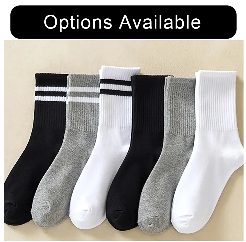 Chaussettes mi-longues respirantes pour femmes, confortables, absorbant la transpiration, sports, automne, hiver Chaussettes mi-longues respirantes pour femmes, confortables, absorbant la transpiration, sports, automne, hiver