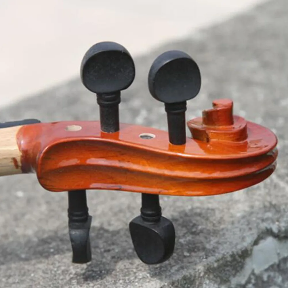 4PCS/set Black Wooden Violin Tuning Pegs Size 4/4 3/4 1/2 1/4 1/8 Violin Tuning Pegs For Pitch Tuning Musical Violin Parts
4PCS/set Black Wooden Violin Tuning Pegs Size 4/4 3/4 1/2 1/4 1/8 Violin Tuning Pegs For Pitch Tuning Musical Violin Parts