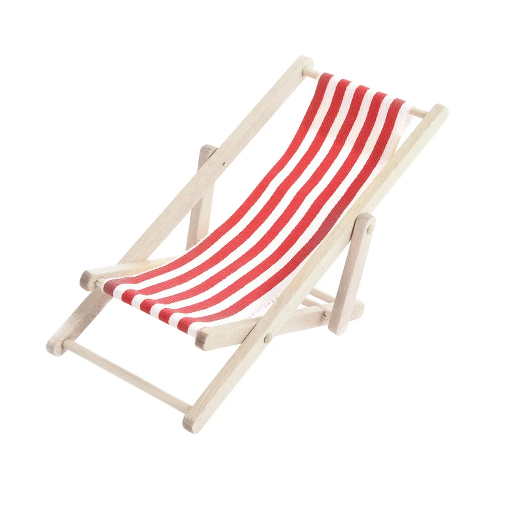 1 Set 1/ 12 Wooden Beach Chair Foldable Chair Model Dolls Folding Chair Decoration ( Red 2pcs Lounge Chair and 1pc Foldable
1 Set 1/ 12 Wooden Beach Chair Foldable Chair Model Dolls Folding Chair Decoration ( Red 2pcs Lounge Chair and 1pc Foldable