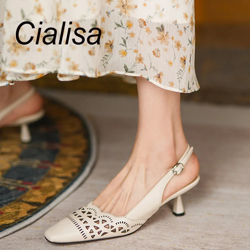 Cialisa Genuine Leather Women Sandals 2023 Summer Vintage Brown Shoes New Square Toe Handmade Slip-On High Heels Ladies Footwear
Cialisa Genuine Leather Women Sandals 2023 Summer Vintage Brown Shoes New Square Toe Handmade Slip-On High Heels Ladies Footwear