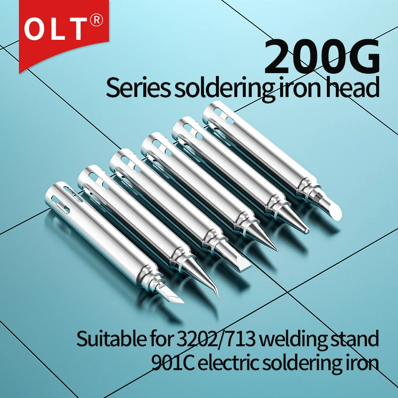 for QUICK soldering iron head 200G-k knife tip round pointed elbow suitable compatible with 3202
for QUICK soldering iron head 200G-k knife tip round pointed elbow suitable compatible with 3202
