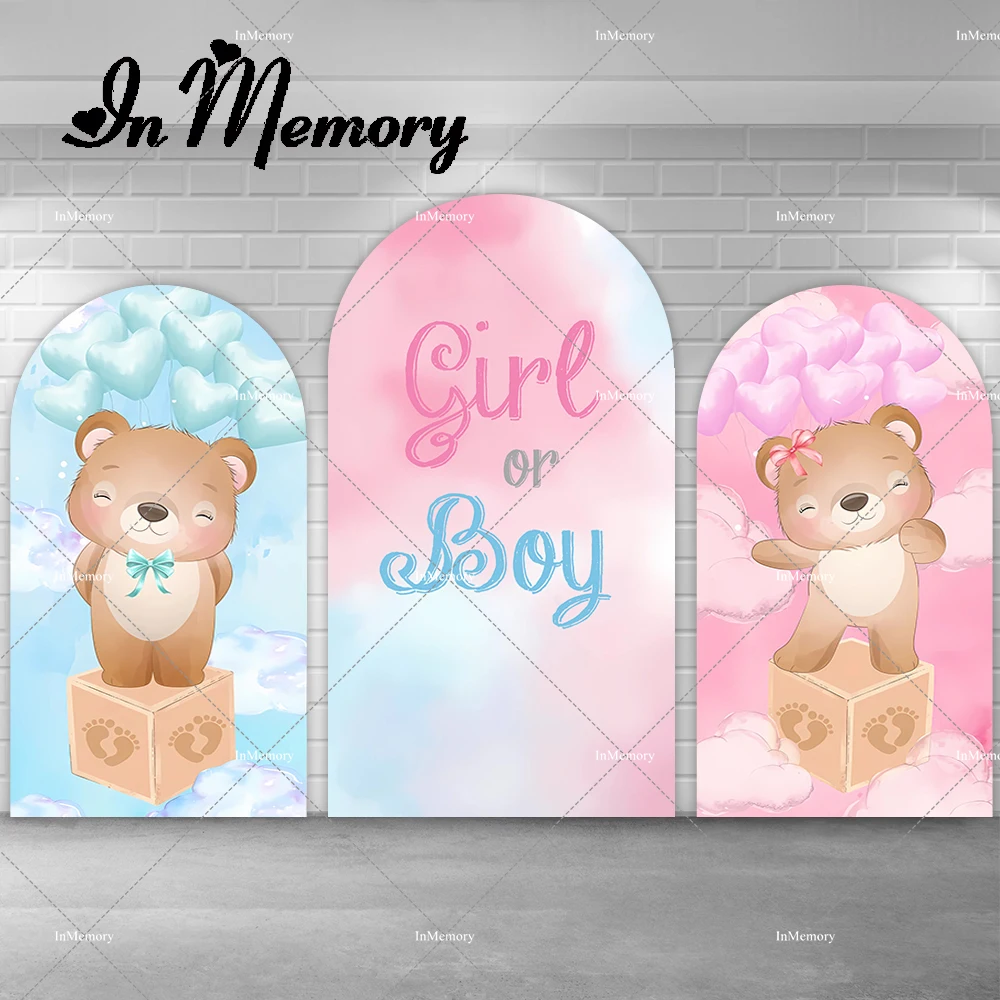Boy or Girl Gender Reveal Party Arch Backdrop Cover PinK Blue Bear Balloons Baby Shower Backgrounds Chiara Wall Banner
Boy or Girl Gender Reveal Party Arch Backdrop Cover PinK Blue Bear Balloons Baby Shower Backgrounds Chiara Wall Banner