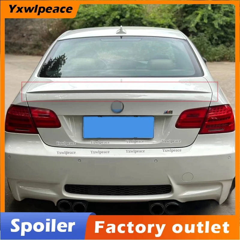 

M Style ABS Plastic Rear Trunk Lip Spoiler Body Kit Accessories For BMW E92 M3 2 Door Coupe 2007 2008 2009 2010 2011 2012 2013