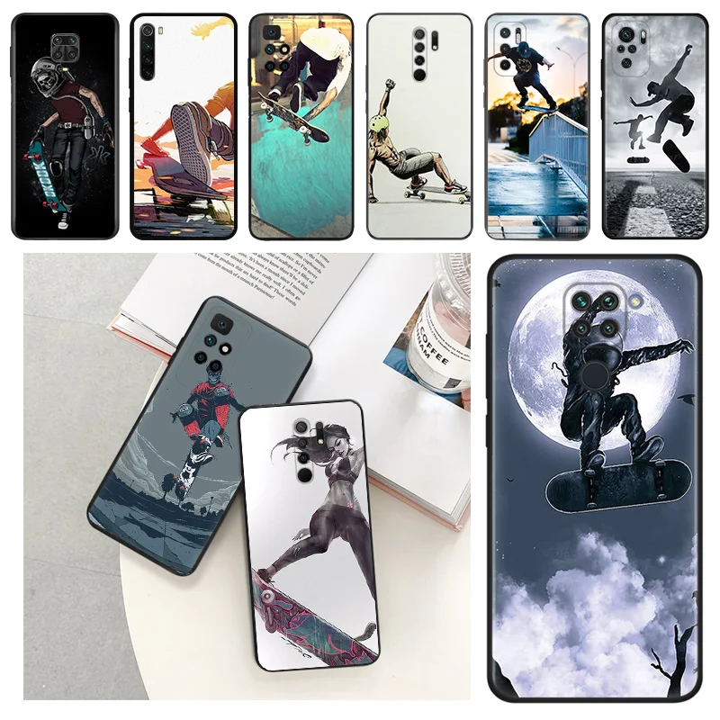 For Redmi Note 12 4G 12S 11 Pro 5G 11s 10 10s 9 9s 9t 8t 7 8 Skateboards Matte Soft Phone Shell Case Cover
For Redmi Note 12 4G 12S 11 Pro 5G 11s 10 10s 9 9s 9t 8t 7 8 Skateboards Matte Soft Phone Shell Case Cover