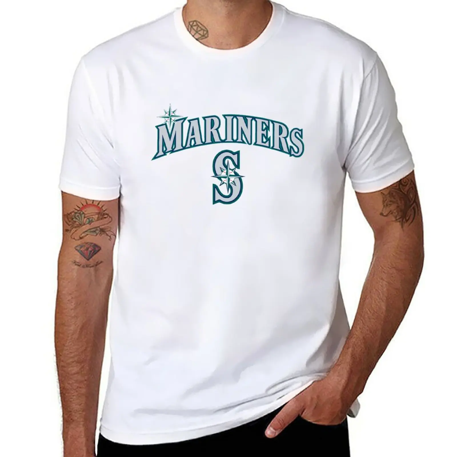 New Mariners-City T-Shirt T-shirt short cute tops mens cotton t shirts 
New Mariners-City T-Shirt T-shirt short cute tops mens cotton t shirts