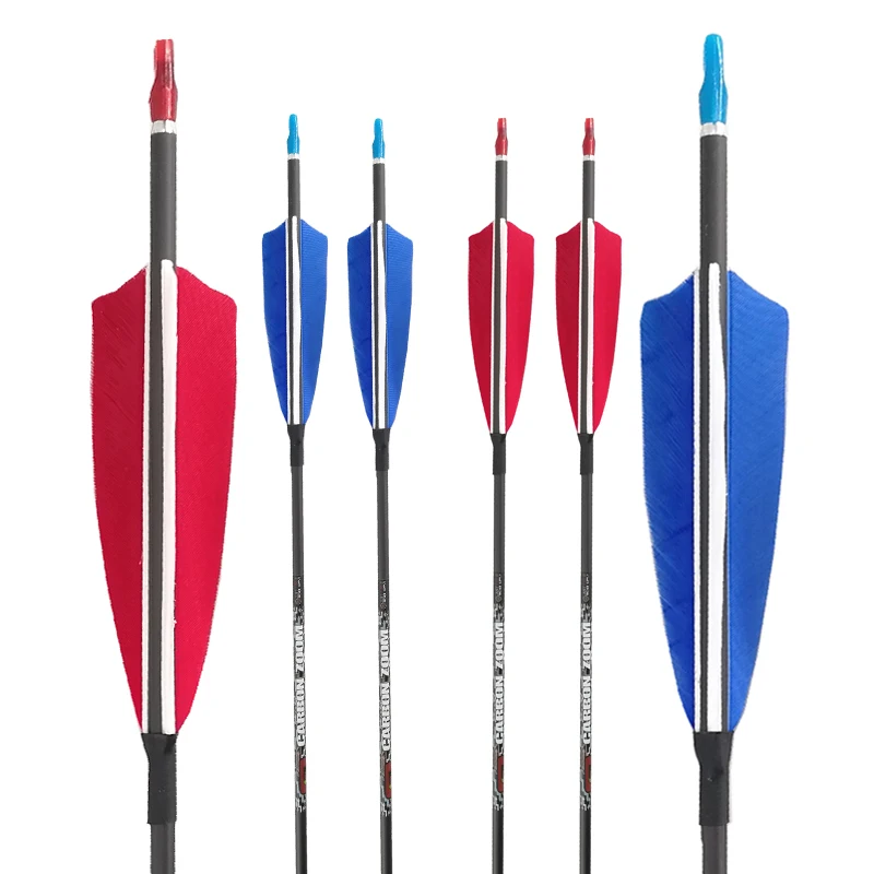Archery Carbon Arrow Stainless Steel Insert Arrow Point Spine 400 500 600 700 800 900 1000 1100 ID4.2 Arrows Hunting Shooting
Archery Carbon Arrow Stainless Steel Insert Arrow Point Spine 400 500 600 700 800 900 1000 1100 ID4.2 Arrows Hunting Shooting