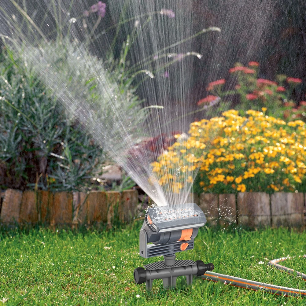 Oscillating Sprinkler Automatic Garden Sprinkler 4 Modes Lawn Swing Sprinkler 16 Nozzles Watering Device for Garden Lawn Patio Oscillating Sprinkler Automatic Garden Sprinkler 4 Modes Lawn Swing Sprinkler 16 Nozzles Watering Device for Garden Lawn Patio