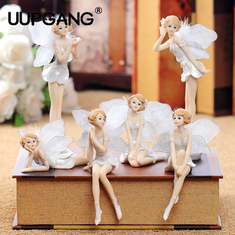 DIY Miniature White Angel Flying Flower Fairy Garden Flower Ornaments Home Decoration Cartoon Gifts Home Car Cake Decor
DIY Miniature White Angel Flying Flower Fairy Garden Flower Ornaments Home Decoration Cartoon Gifts Home Car Cake Decor
