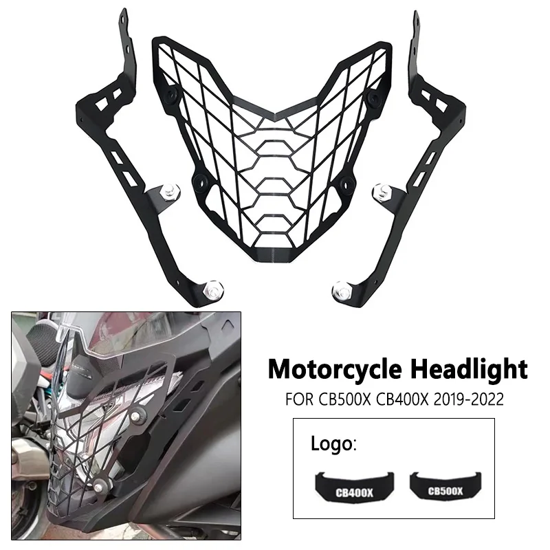 For Honda CB500X CB400X CB500 X 2019-2022 Motorcycle Black Headlight Protection Head Lamp Light Grille Guard Cover Protector
For Honda CB500X CB400X CB500 X 2019-2022 Motorcycle Black Headlight Protection Head Lamp Light Grille Guard Cover Protector