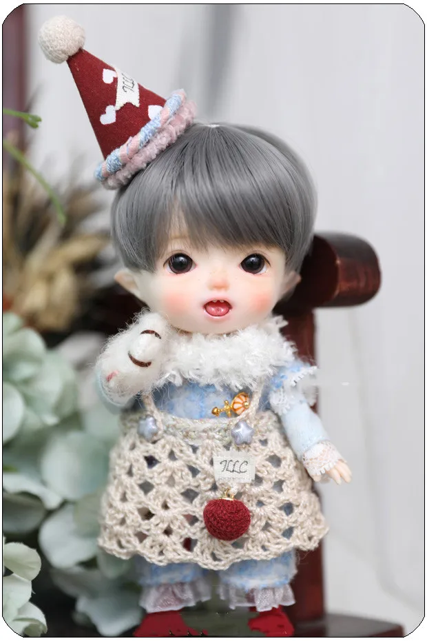 1/6 1/8 BJD Doll Wig High Temperature Silk OB11 Short Hair 1 Piece (Head circumference 5-6" 6-7")
1/6 1/8 BJD Doll Wig High Temperature Silk OB11 Short Hair 1 Piece (Head circumference 5-6" 6-7")