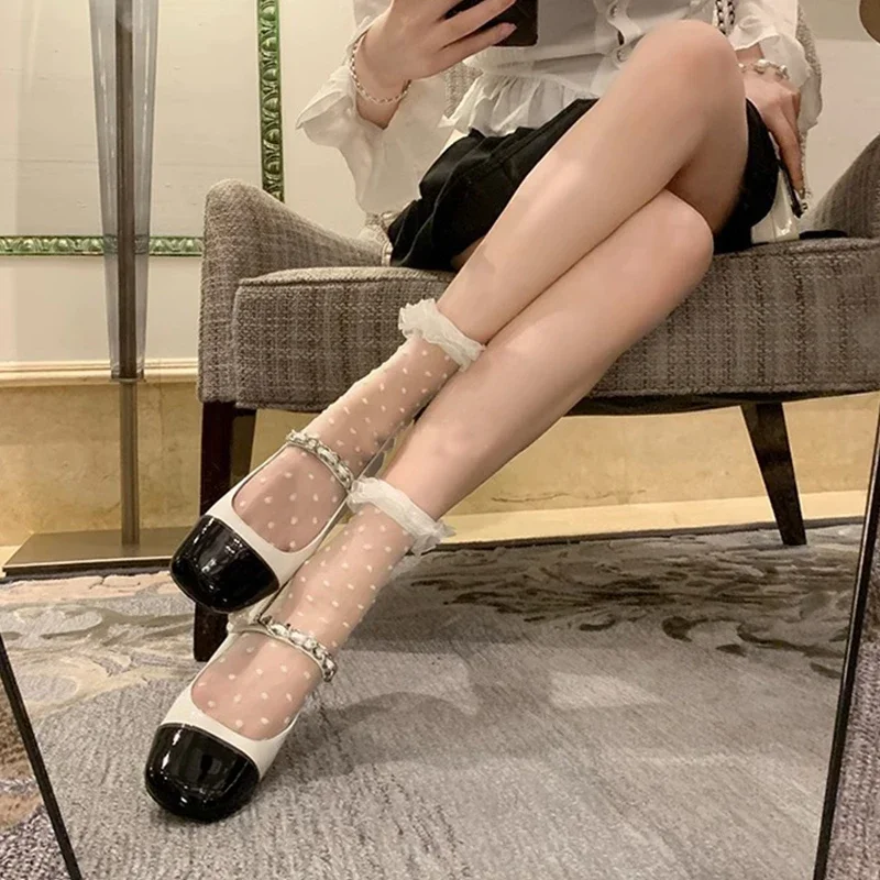 New 2025 Spring Summer Mary Janes Shoes Women Flats Elegant Brand Ladies Single Shoes Round toe Flat Big SIze 42 DX290 7 Sfe4f478512e94245b9e3998ab2ad75b9T