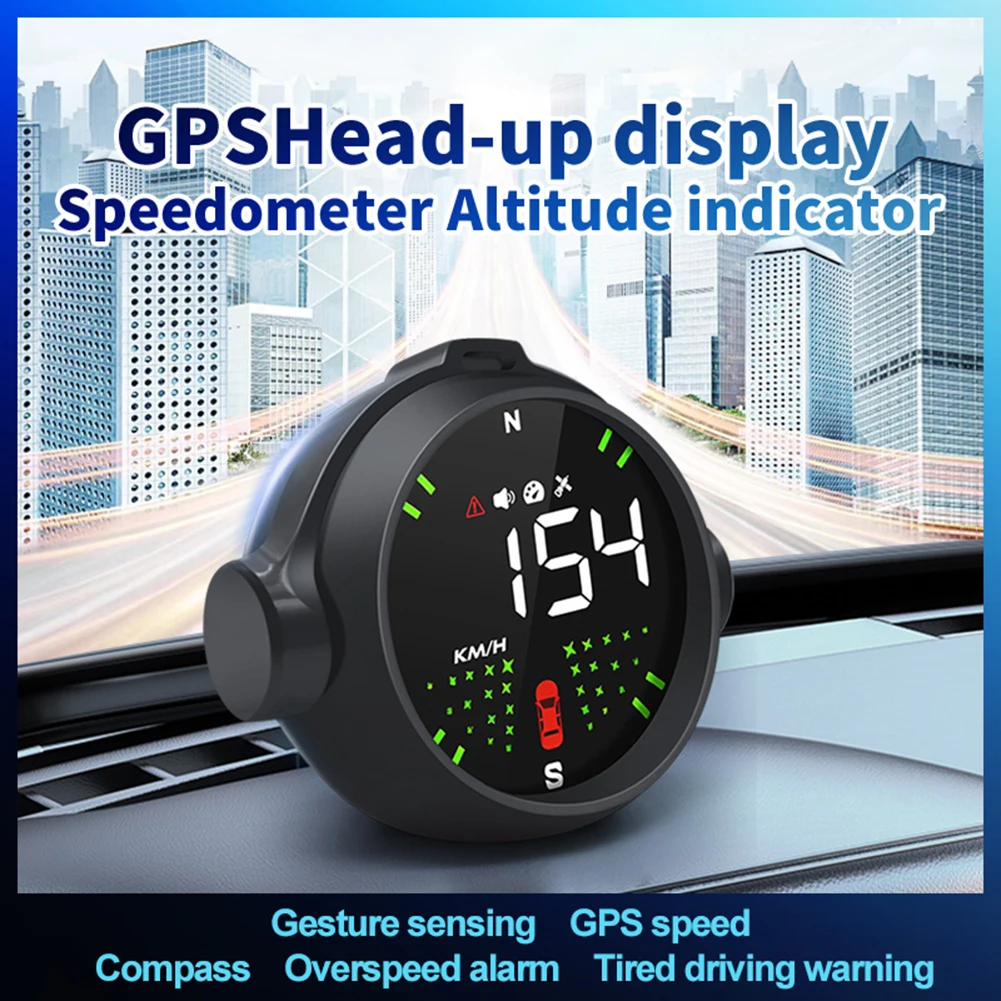 Next Level Future Oriented HUD Digital Speedometer with Cool Body Design Comes with LED Display and Gesture Control
Next Level Future Oriented HUD Digital Speedometer with Cool Body Design Comes with LED Display and Gesture Control
