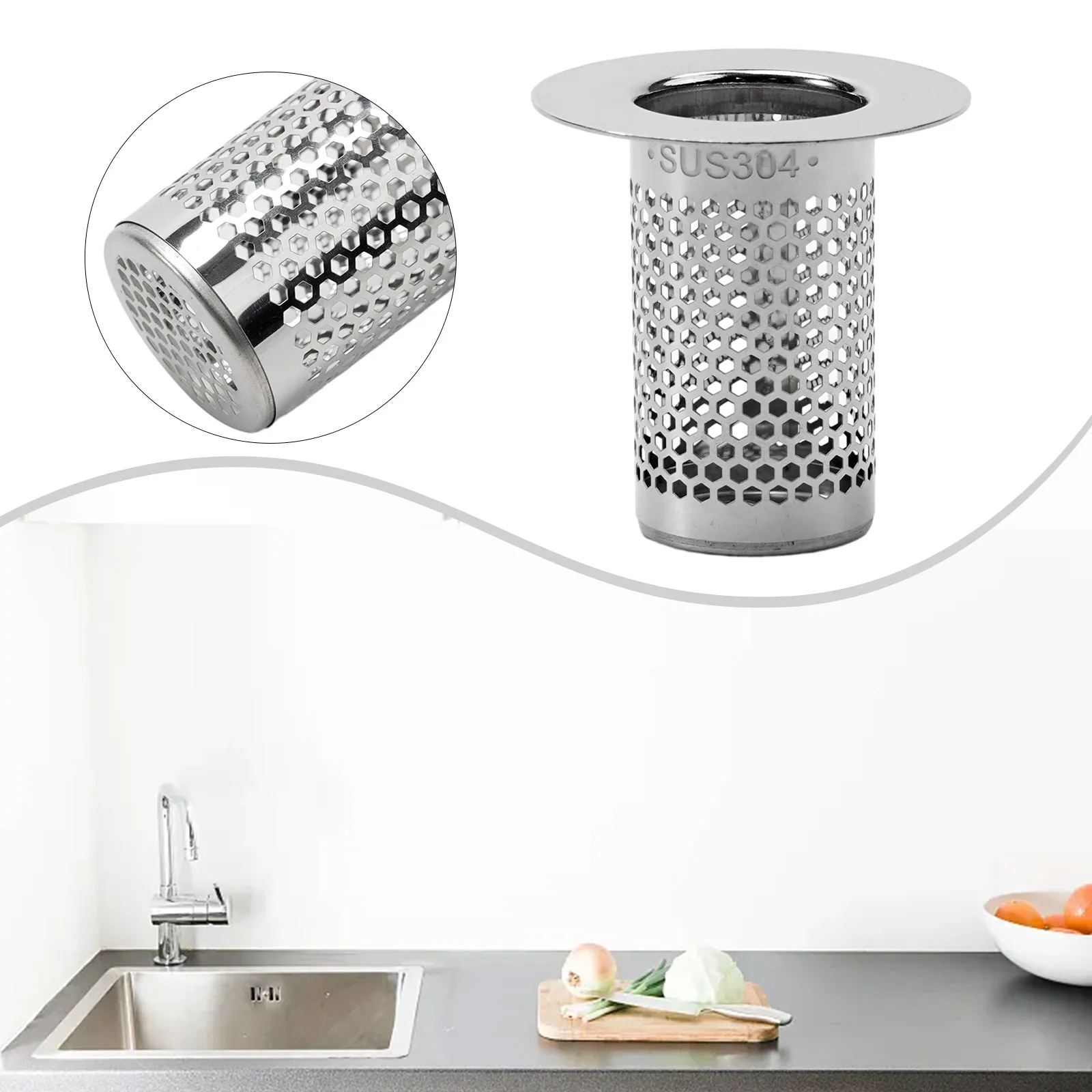 Brand New Drain Strainer Sink Filter Kitchen Replacement Rust Resistant Silver Stainless Steel Basket Waste Plug
Brand New Drain Strainer Sink Filter Kitchen Replacement Rust Resistant Silver Stainless Steel Basket Waste Plug