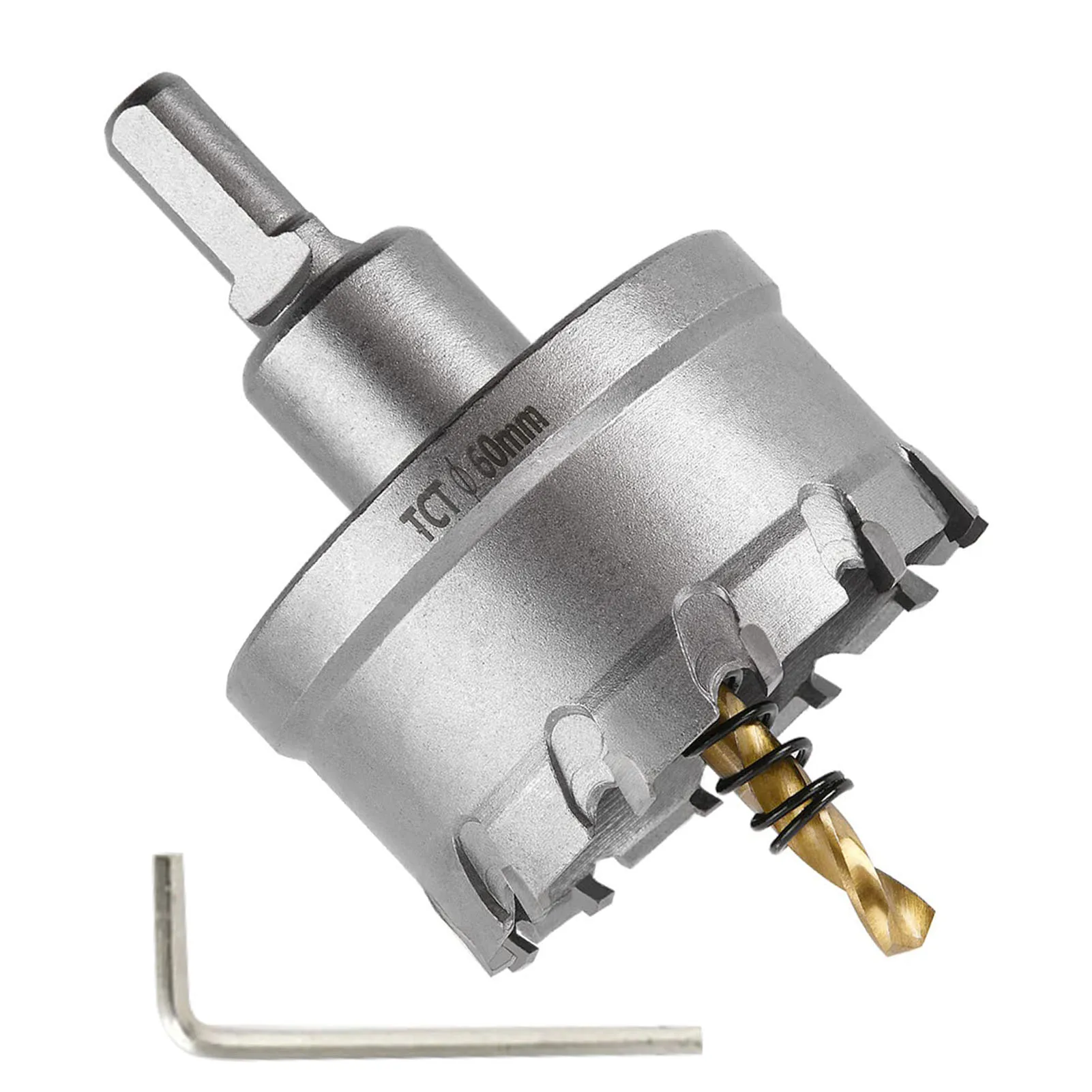 60mm Hole Saw Super Heat Resistance Longer Service Life Heavy Duty Industrial Metal Wood Stainless Steel Cutter Aluminium Alloy
60mm Hole Saw Super Heat Resistance Longer Service Life Heavy Duty Industrial Metal Wood Stainless Steel Cutter Aluminium Alloy