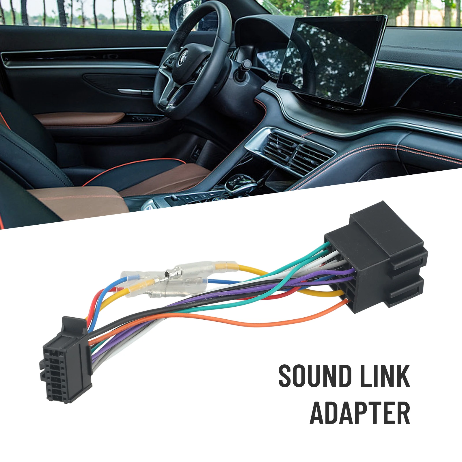 

Plastic Metal Car Stereo Radio ISO Wiring Harness Connector 16 Pin PI100 For Pioneer 2003-On Universal Radio Car Accessories