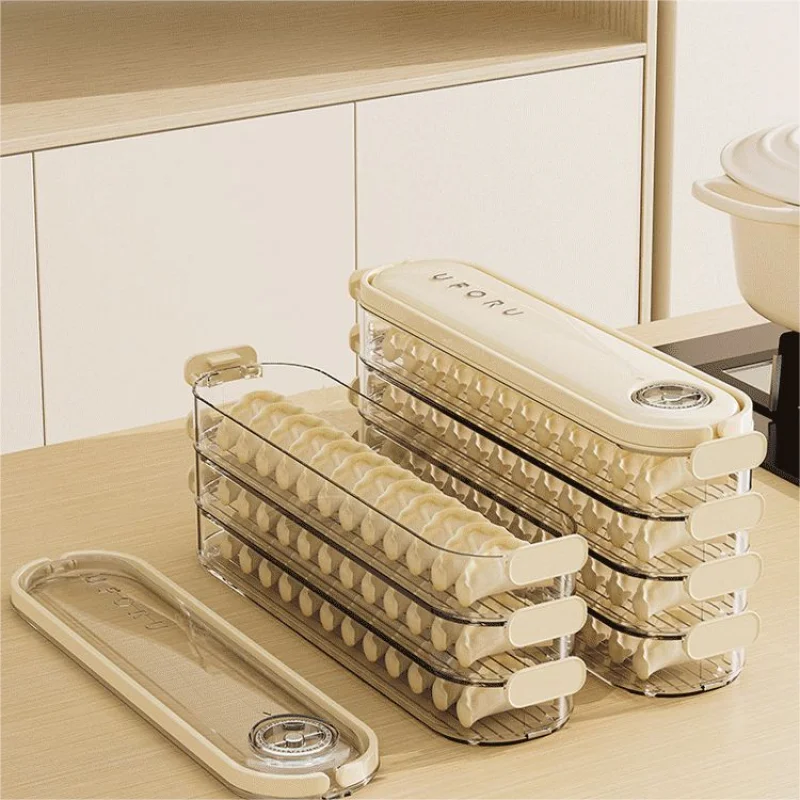 1-4 Layer Food Storage Containers Kitchen Organizer Dumpling Storage Box with Lids Refrigerator Transparent Food Storage Box
1-4 Layer Food Storage Containers Kitchen Organizer Dumpling Storage Box with Lids Refrigerator Transparent Food Storage Box