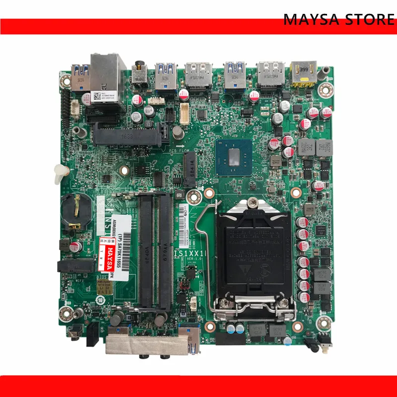 00XG192 материнская плата для Lenovo Tiny M900 M700 M8600q ISIXXIH материнская плата DDR4 100% протестирована Быстрая доставка
00XG192 материнская плата для Lenovo Tiny M900 M700 M8600q ISIXXIH материнская плата DDR4 100% протестирована Быстрая доставка
