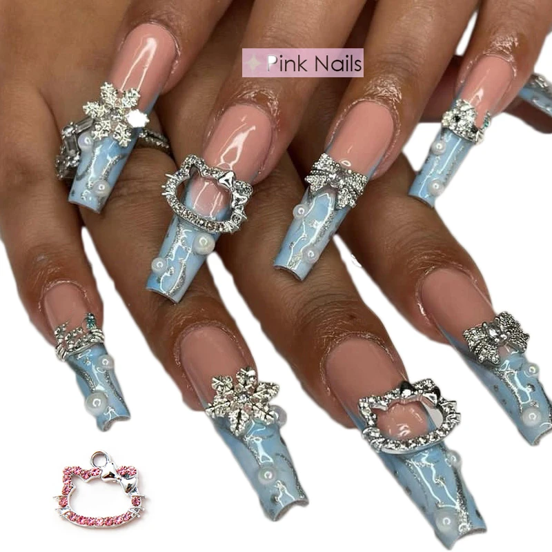 12pcs 3D Luxury Multi-Colors Cat Nail Charms Alloy Crystal Maincure Decorations DIY Rhinestones Nails Accessories
12pcs 3D Luxury Multi-Colors Cat Nail Charms Alloy Crystal Maincure Decorations DIY Rhinestones Nails Accessories