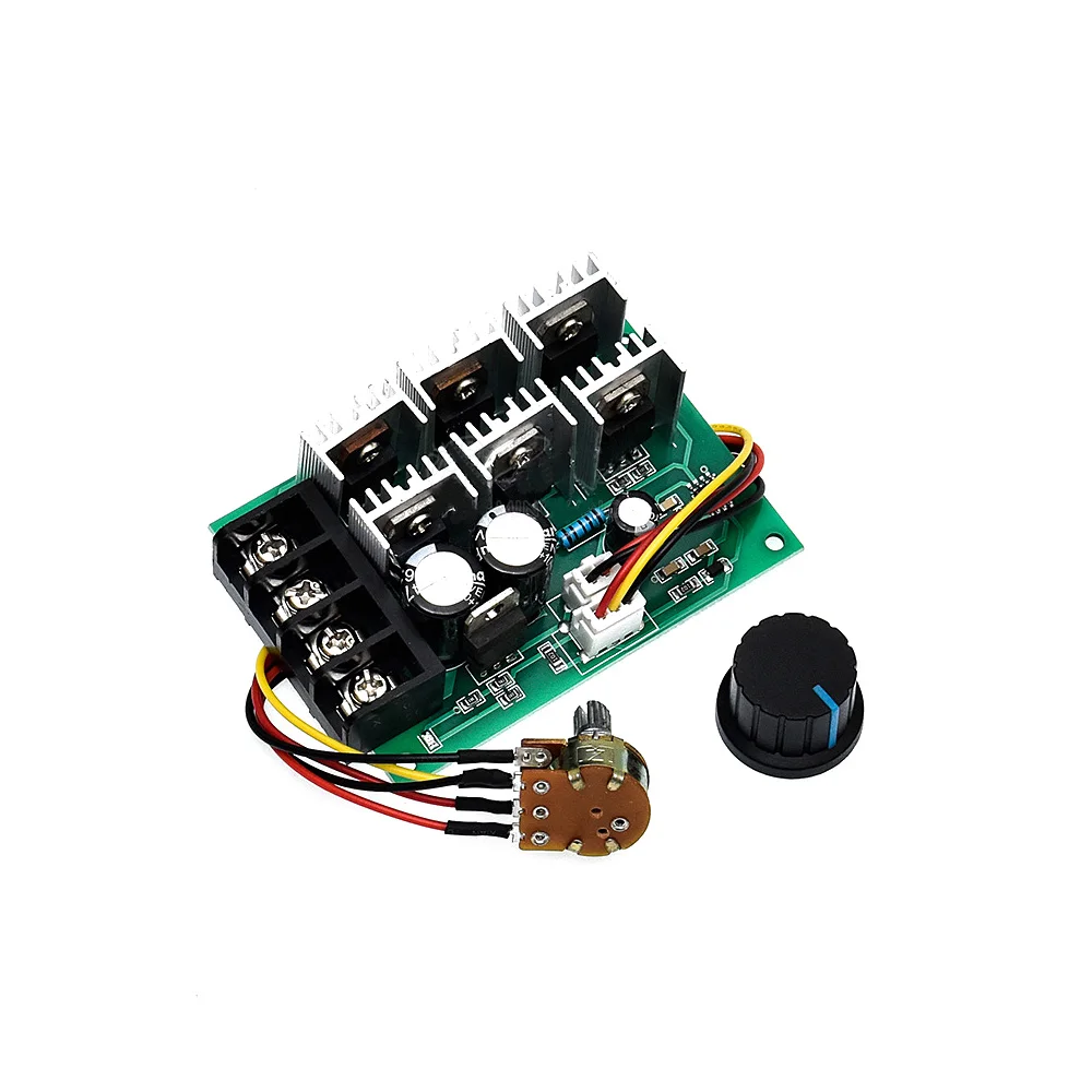 DC 9-55V 40A Motor Speed Controller PWM DC Motor Speed Regulator High Power Linear Speed Control Module 9V 12V 24V 36V 48V
DC 9-55V 40A Motor Speed Controller PWM DC Motor Speed Regulator High Power Linear Speed Control Module 9V 12V 24V 36V 48V