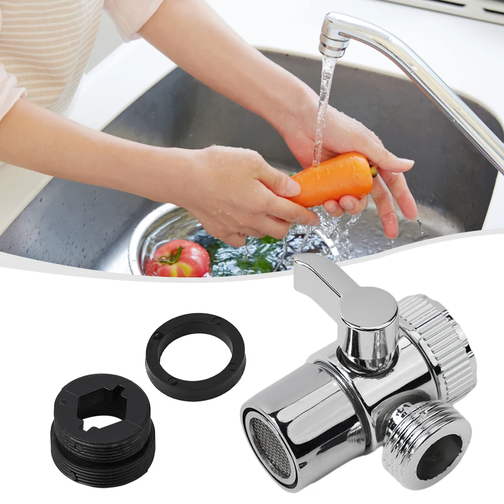 Water Tap Connector Sink Splitter Faucet Adapter Faucet Diverter Home Improvement 1pc M22 X M24 Silver Three-way
Water Tap Connector Sink Splitter Faucet Adapter Faucet Diverter Home Improvement 1pc M22 X M24 Silver Three-way