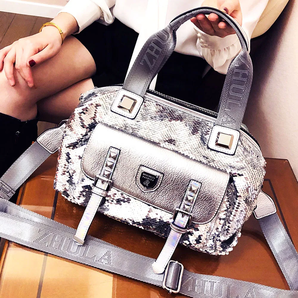 Brand Luxury Rhinestone Designer Women Handbags New Fashion Sequins Crossbody Bag Female High Capacity Shoulder Bags Sac A Main
Brand Luxury Rhinestone Designer Women Handbags New Fashion Sequins Crossbody Bag Female High Capacity Shoulder Bags Sac A Main