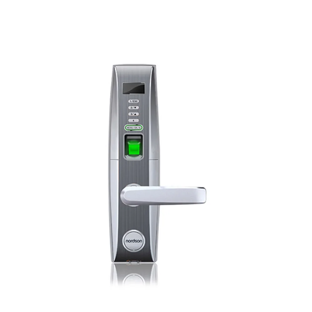 OLED display RFID card Password Biometric Fingerprint Scanner Cylinder Door Lock with Mechanic keys
OLED display RFID card Password Biometric Fingerprint Scanner Cylinder Door Lock with Mechanic keys