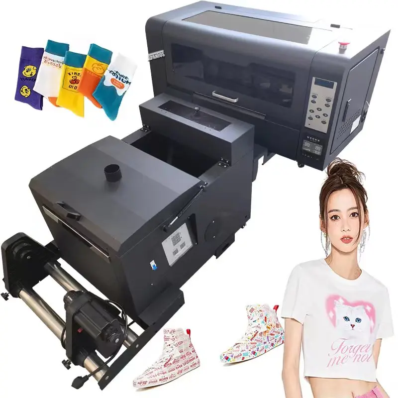 China New A3 PET Film T shirt Textile Printing Machine Digital Dual Xp600 Head White Ink Colors A3 Dtf Printer
China New A3 PET Film T shirt Textile Printing Machine Digital Dual Xp600 Head White Ink Colors A3 Dtf Printer