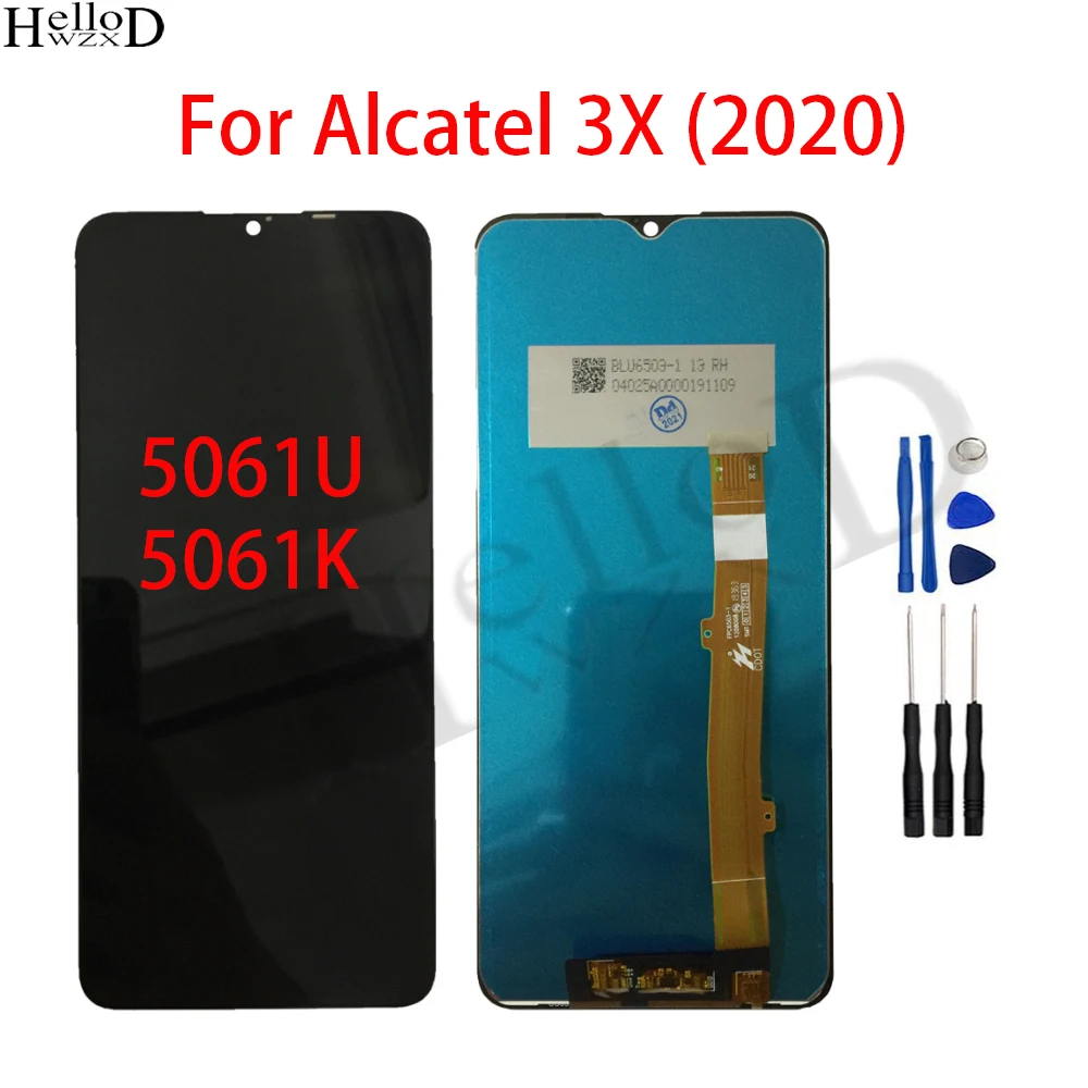 6.52" Full Screen For Alcatel 3X 2020 5061U 5061K LCD Display Touch Screen Digitizer Assembly Replacement
6.52" Full Screen For Alcatel 3X 2020 5061U 5061K LCD Display Touch Screen Digitizer Assembly Replacement