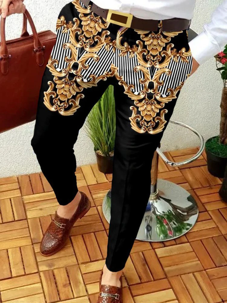Men Business Casual Trousers Retro Pattern Print Straight Long Pants Mens Spring Autumn Fashion Streetwear
Men Business Casual Trousers Retro Pattern Print Straight Long Pants Mens Spring Autumn Fashion Streetwear