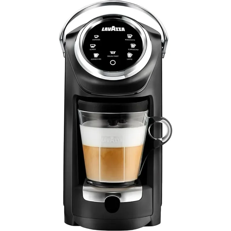 

Lavazza Expert Coffee Classy Plus Single Serve ALL-IN-ONE Espresso & Coffee Brewer Machine -LB 400-Includes Built-in Milk Vessel