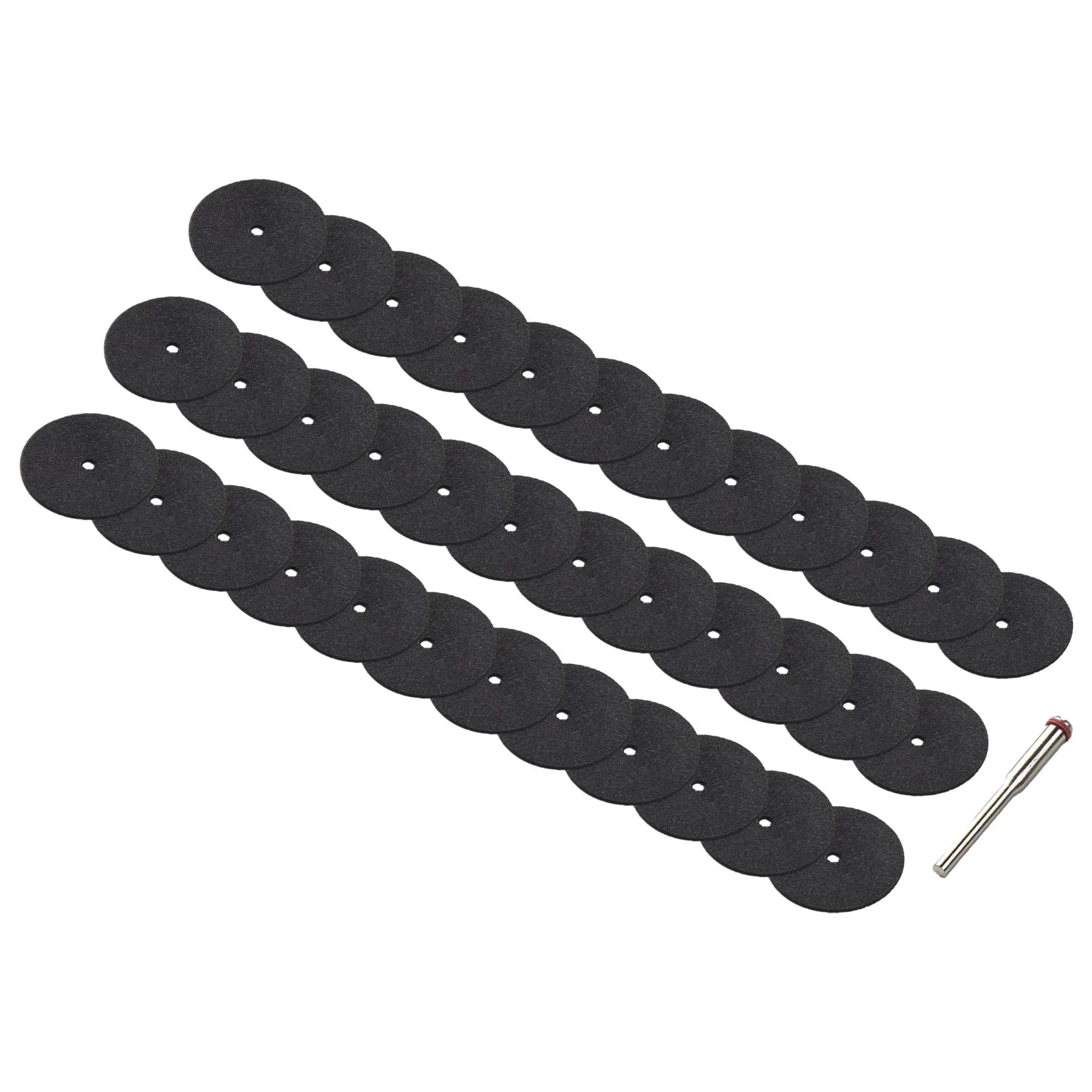 37pcs/Set 24mm Resin Cutting Wheel Cutting Disc With Connecting Rod For All Rotating Tools With 3.1 Mm Mandrel Smooth Fine Cut
37pcs/Set 24mm Resin Cutting Wheel Cutting Disc With Connecting Rod For All Rotating Tools With 3.1 Mm Mandrel Smooth Fine Cut