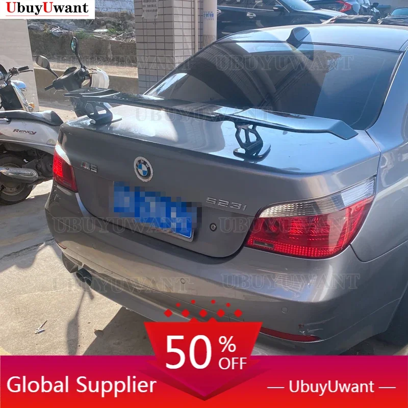 For BMW 5 Series E60 M5 Black Spoiler 2008-2016 Car Rear Trunk Wing Boot Lip Carbon Fiber Spoiler Decoration Car Styling
For BMW 5 Series E60 M5 Black Spoiler 2008-2016 Car Rear Trunk Wing Boot Lip Carbon Fiber Spoiler Decoration Car Styling