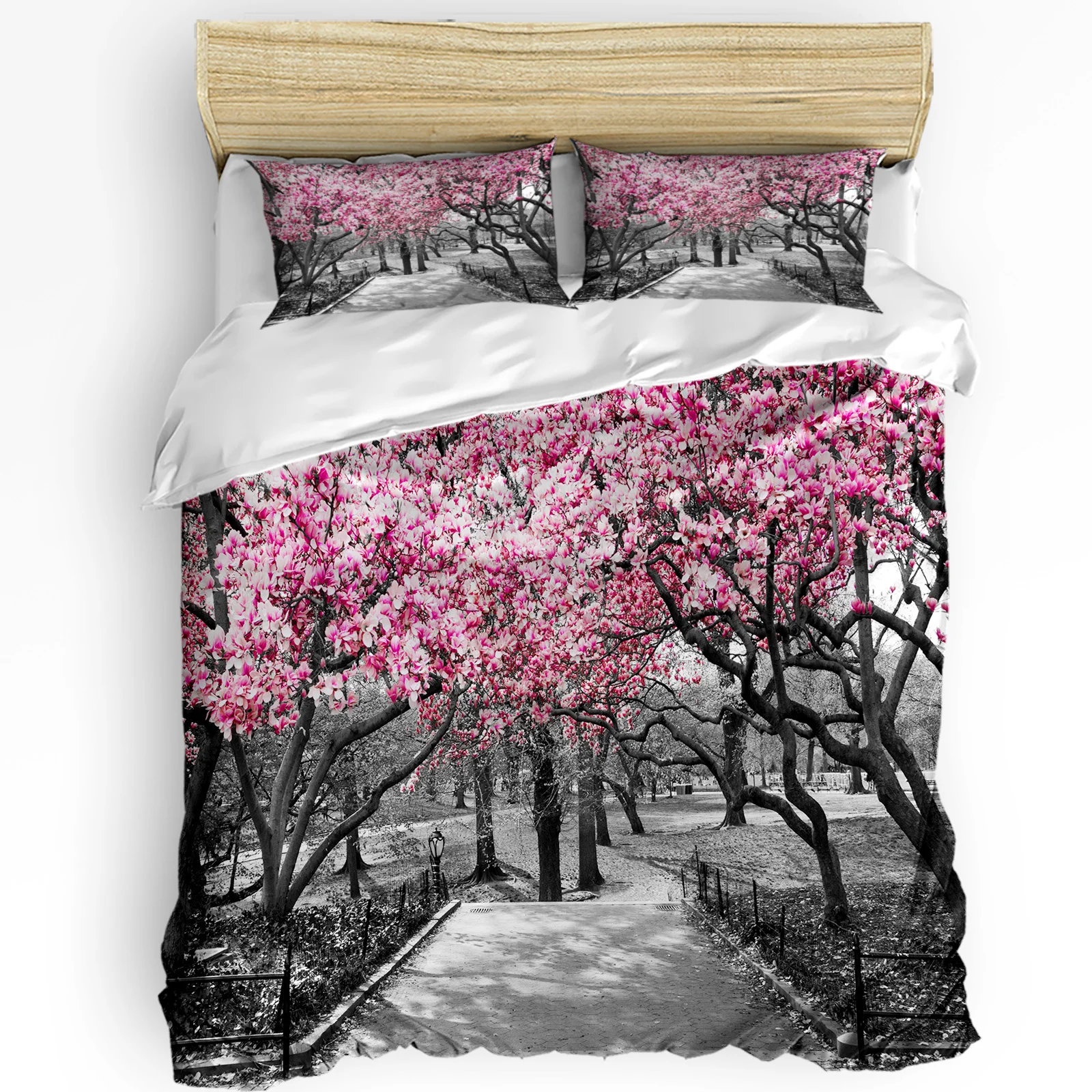 Cherry Blossoms Tree Park Flower Vintage Bedding Set 3pcs Duvet Cover Pillowcase Quilt Cover Double Bed Set Home Textile
Cherry Blossoms Tree Park Flower Vintage Bedding Set 3pcs Duvet Cover Pillowcase Quilt Cover Double Bed Set Home Textile