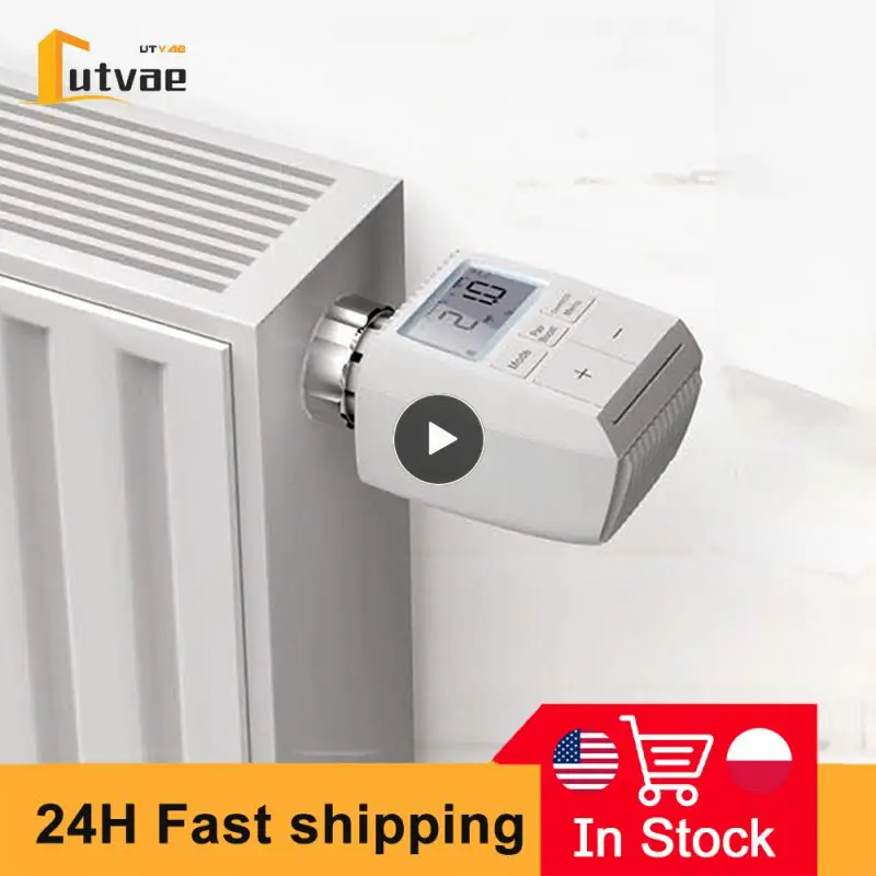 Mini Radiator Thermostat Ip20 Degree Programmable Thermostat Smart Radiator New Heater Temperature Controller 2.4ghz
Mini Radiator Thermostat Ip20 Degree Programmable Thermostat Smart Radiator New Heater Temperature Controller 2.4ghz