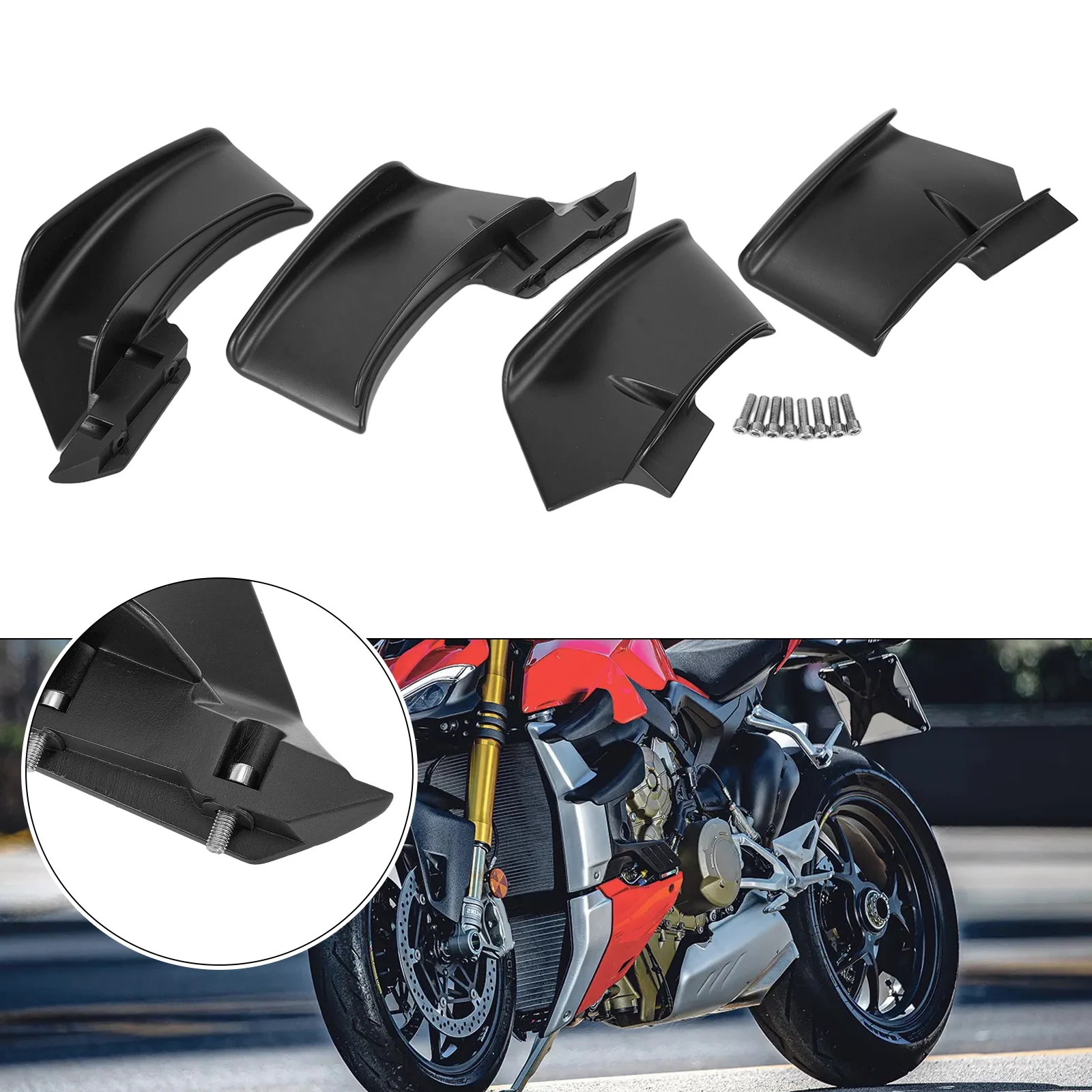Winglets Wings Spoiler Fxed For DUCATI Streetfighter High-Quality Replace Install Spoiler Fxed Replace Install
Winglets Wings Spoiler Fxed For DUCATI Streetfighter High-Quality Replace Install Spoiler Fxed Replace Install