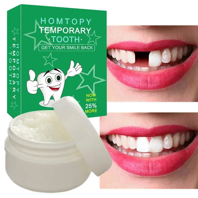 Tooth Repair Glue 30ml Denture Fix Filling Safety Adhesive Shapeable Food Grade Denture Adhesive For False Teeth Tooth Care Tool
Tooth Repair Glue 30ml Denture Fix Filling Safety Adhesive Shapeable Food Grade Denture Adhesive For False Teeth Tooth Care Tool