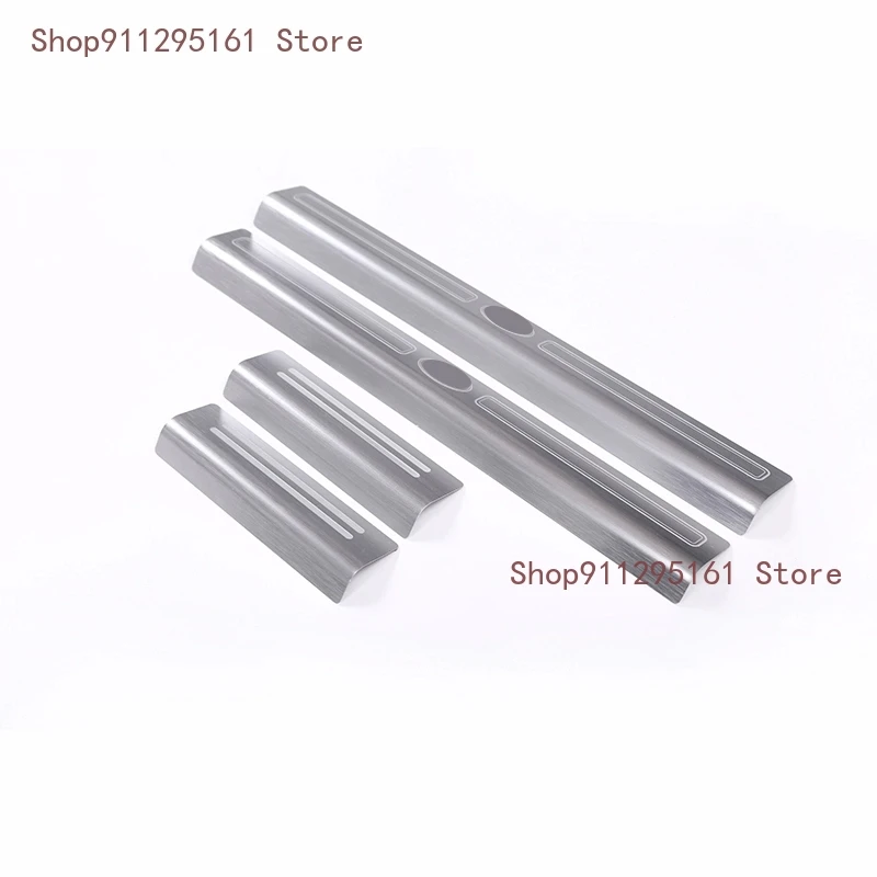 Car Styling 4pcs Aluminum Alloy Exterior Door Sill Scuff Threshold Guard Plate Cover Trim For Land Rover Discovery 5 LR5 L46
Car Styling 4pcs Aluminum Alloy Exterior Door Sill Scuff Threshold Guard Plate Cover Trim For Land Rover Discovery 5 LR5 L46