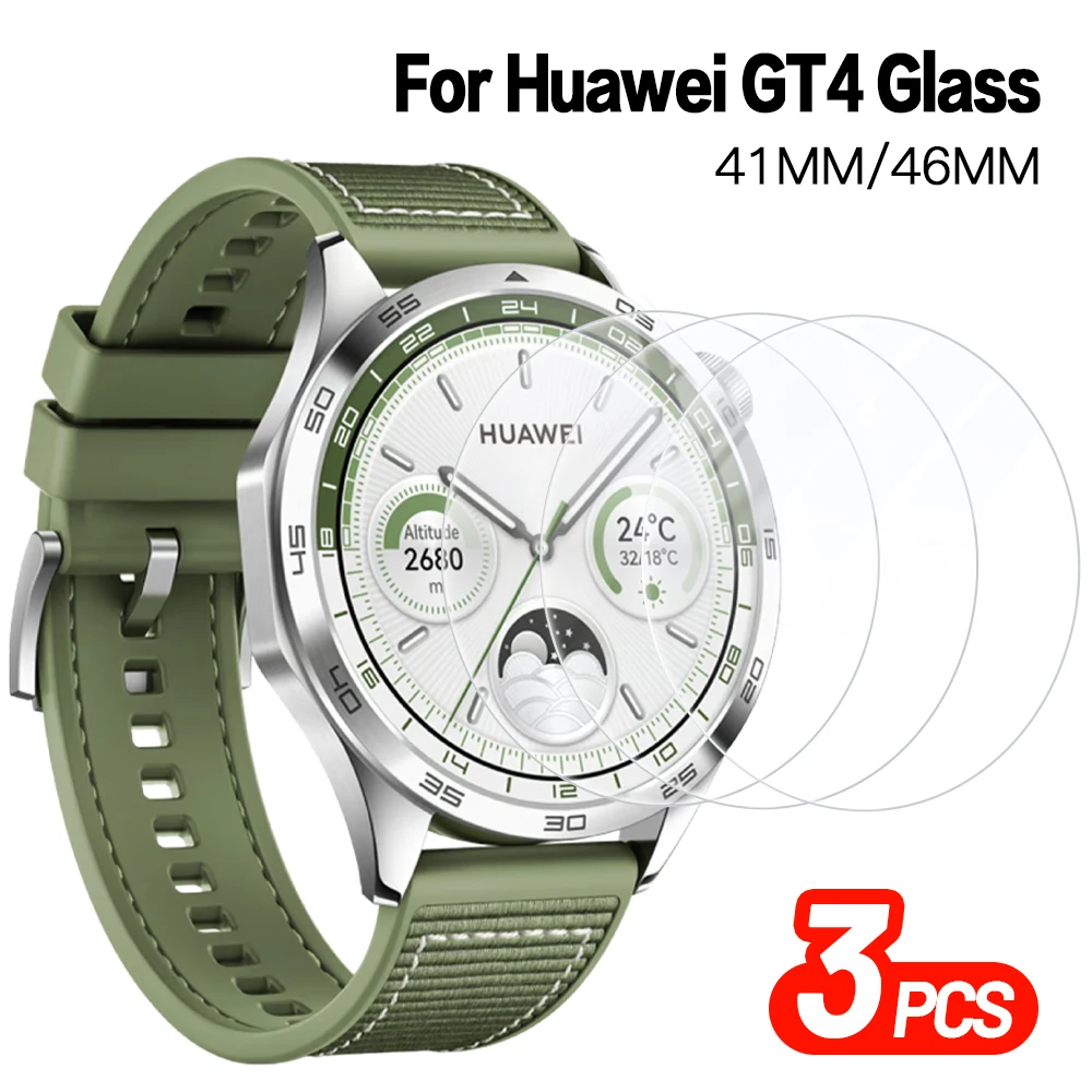 

2.5D Screen Protector for Huawei Watch GT4 41mm / 46mm Tempered Glass Protection for Huawei Watch GT 4 Anti-Scratch Glass Film