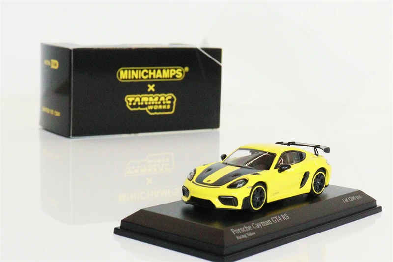 MINICHAMPS x Tarmac Works 1:64 Cayman GT4 RS Die-Cast Car Model Collection Miniature 
MINICHAMPS x Tarmac Works 1:64 Cayman GT4 RS Die-Cast Car Model Collection Miniature