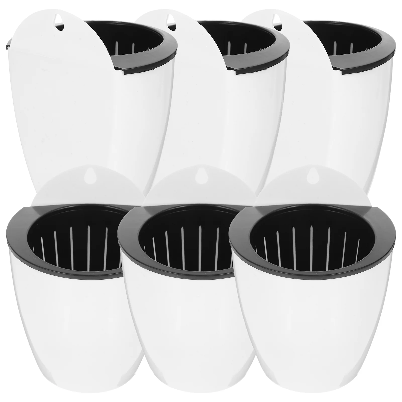 Flowerpot Planters for Indoor Plants Plastic Self-absorbent Watering Container Pots
Flowerpot Planters for Indoor Plants Plastic Self-absorbent Watering Container Pots