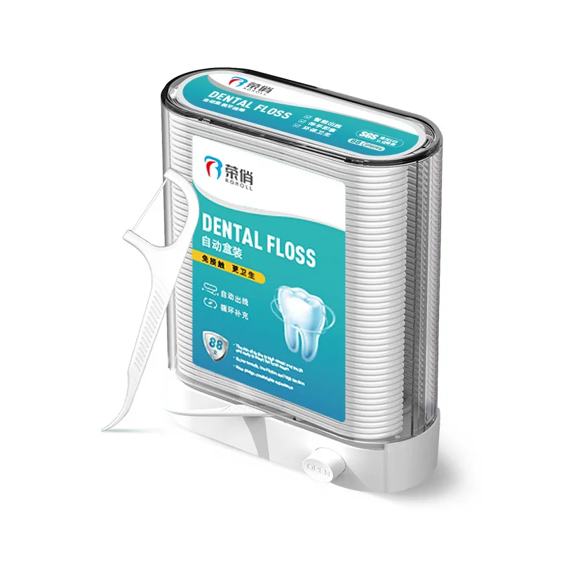 Automatic Dental Floss Box Dental Floss Stick Portable Box Bagged Dental Floss Disposable Plastic Polymer Toothpick
Automatic Dental Floss Box Dental Floss Stick Portable Box Bagged Dental Floss Disposable Plastic Polymer Toothpick