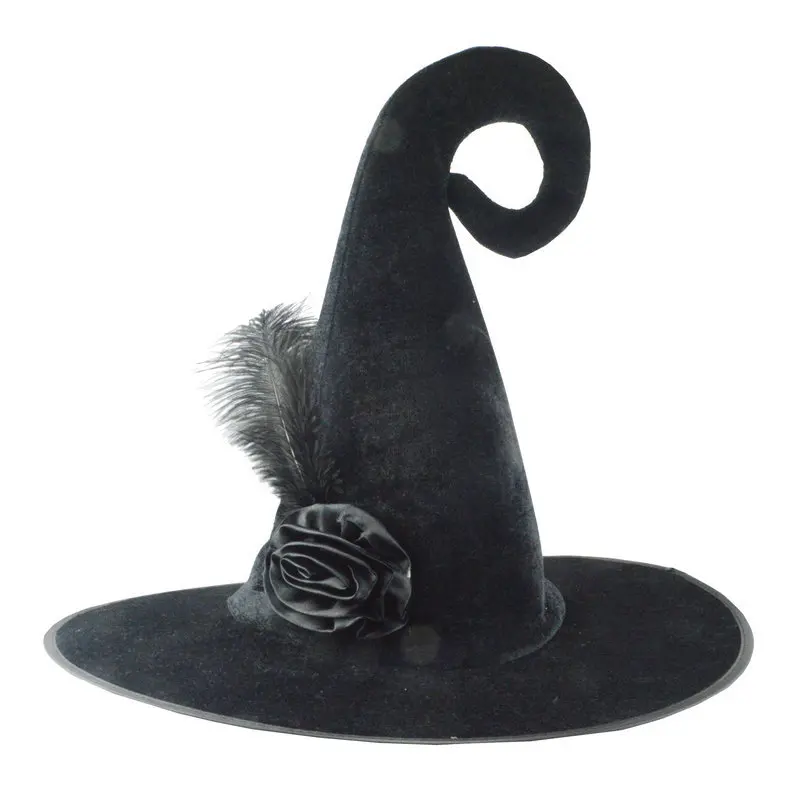 

Halloween Witch Wizard Hat Party Costume Headgear Devil Cap Cosplay Props Decoration Accessories for Adult Women Men