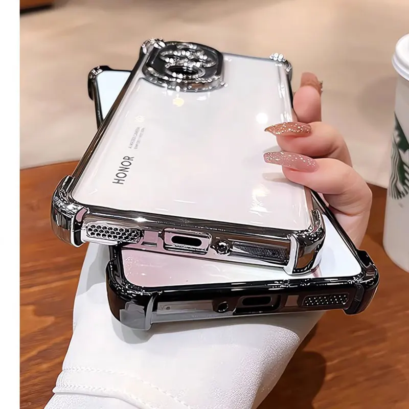 حافظة شفافة مطلية مقاومة للصدمات لهاتف هواوي هونور 200 برو 90 لايت ميت 50 60 حافظة من السيليكون الشفاف Honor200pro 28 حافظة شفافة مطلية مقاومة للصدمات لهاتف هواوي هونور 200 برو 90 لايت ميت 50 60 حافظة من السيليكون الشفاف Honor200pro