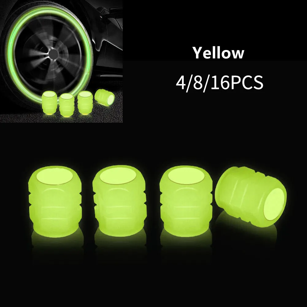4/8/16 Pcs Universal Luminous Car Tire Valve Caps Wheel Tyre Rim Stem Covers Dustproof Waterproof For Auto Motorcycle Bicycle
4/8/16 Pcs Universal Luminous Car Tire Valve Caps Wheel Tyre Rim Stem Covers Dustproof Waterproof For Auto Motorcycle Bicycle