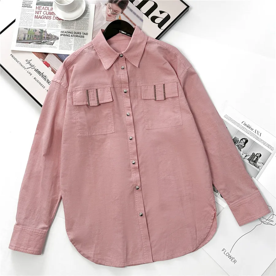 2024 New Fashion Casual Linen Shirt with Unique Design Sense Versatile Commuter Shirt Shirt for Women
2024 New Fashion Casual Linen Shirt with Unique Design Sense Versatile Commuter Shirt Shirt for Women