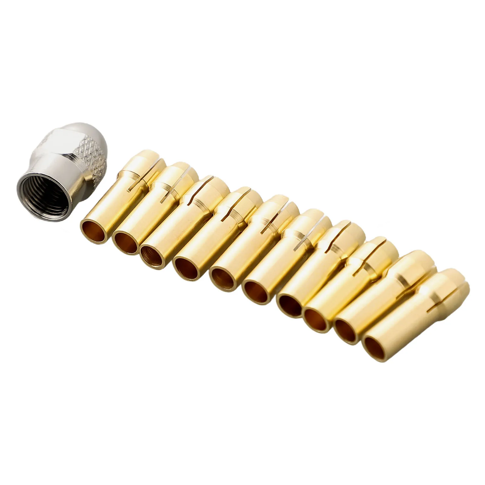 Drill 11pcs/Set Power Tool Brass Collet Chuck Herramientas Ferramentas Taladros Multimeter Multitool Gardening Tools
Drill 11pcs/Set Power Tool Brass Collet Chuck Herramientas Ferramentas Taladros Multimeter Multitool Gardening Tools