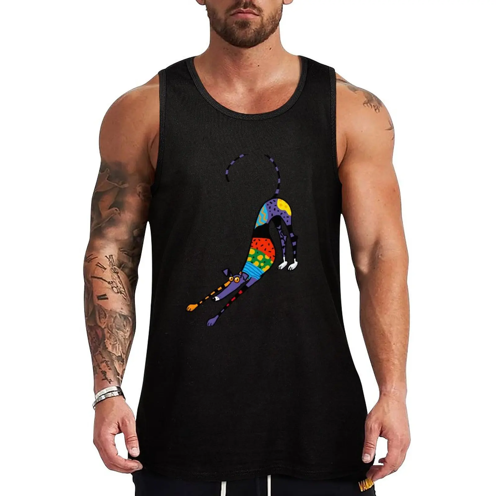 Kaleidoscope Bowdown Tank Top clothes for men T-shirt man Bodybuilding clothing man male top
Kaleidoscope Bowdown Tank Top clothes for men T-shirt man Bodybuilding clothing man male top
